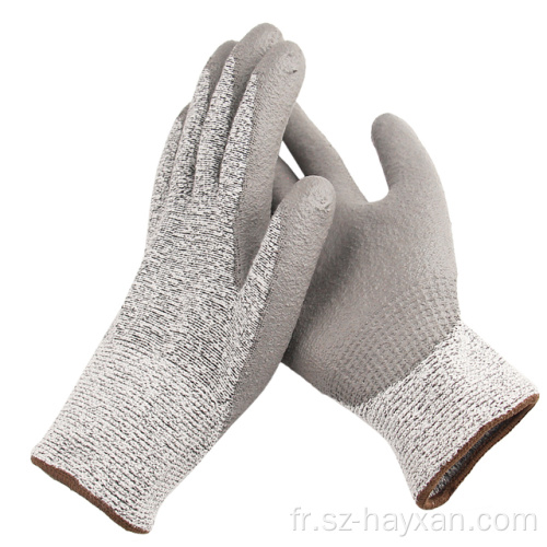 Gants anti-coupure HPPE personnalisés